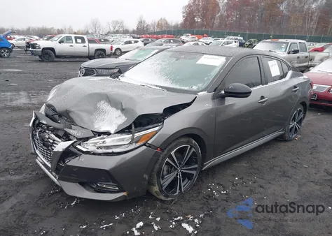 2021 Nissan Sentra Sr Xtronic Cvt из США, поврежденный, VIN 3N1AB8DV6MY321896